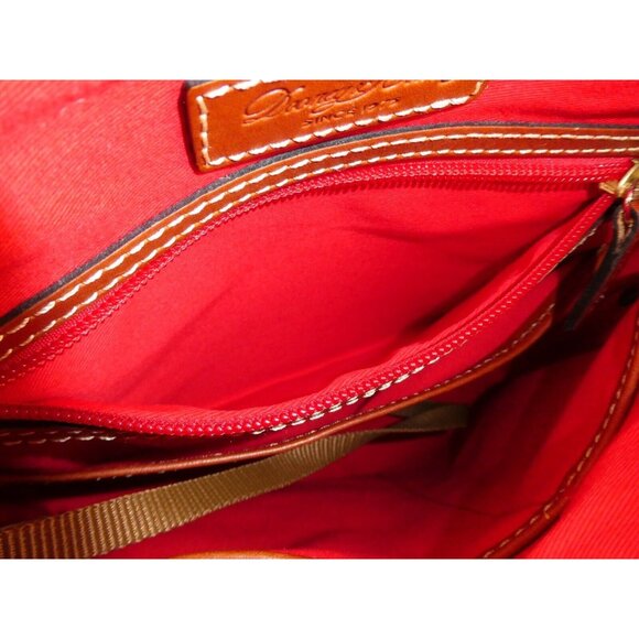 Dooney & Bourke Gray Pebble Leather Crossbody Purse - Picture 12 of 16